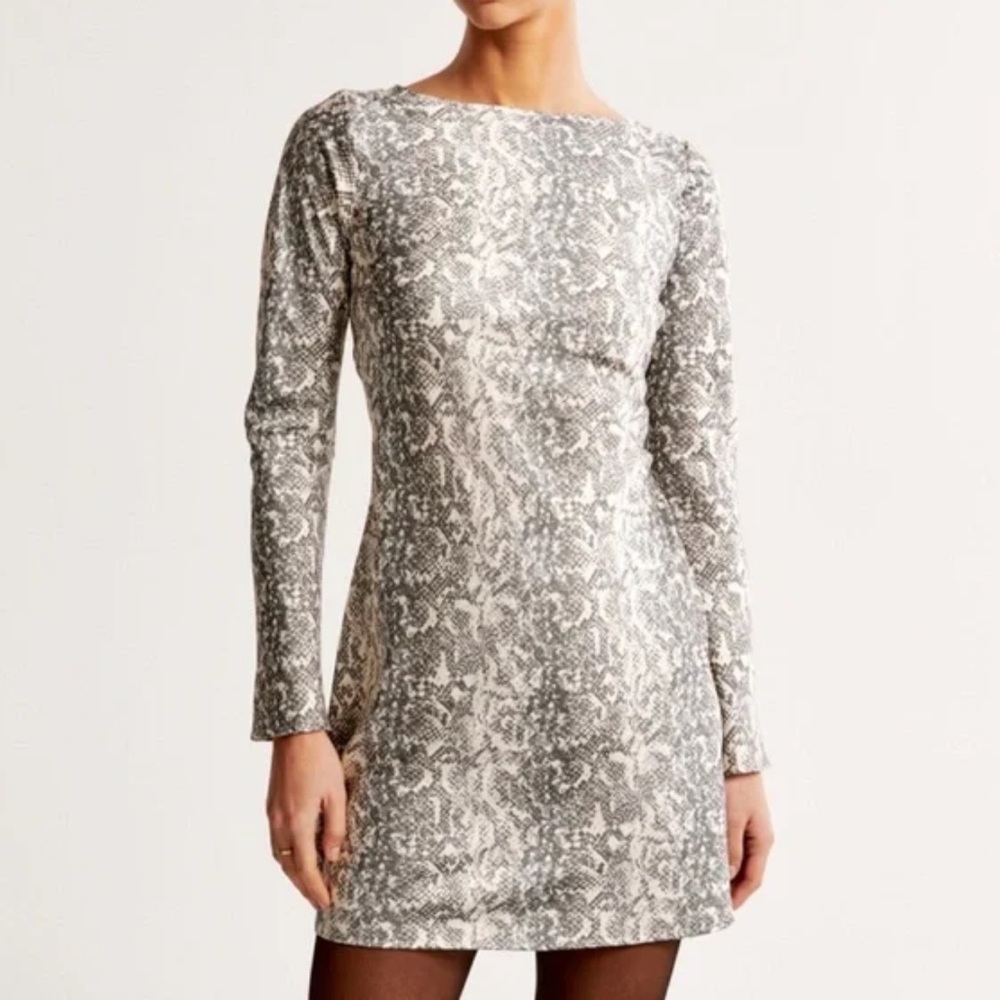 Abercrombie Snakeskin Dress